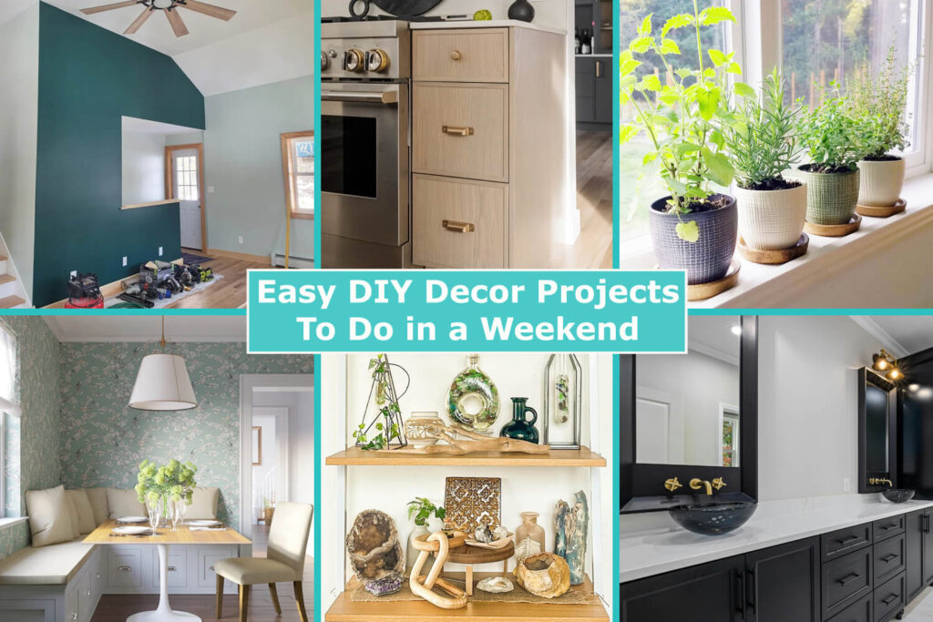 Easy DIY Decor Projects Featured
