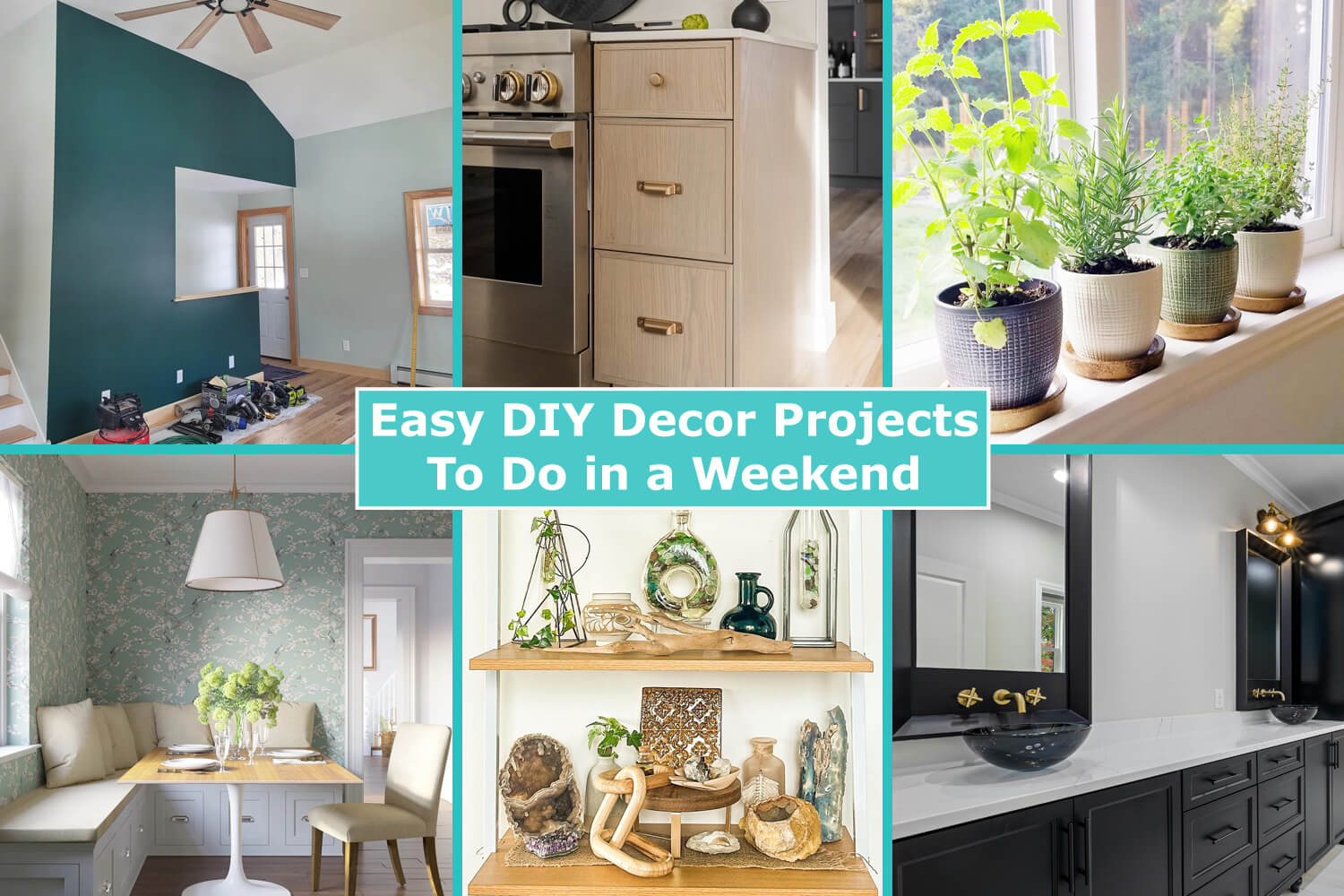 Easy DIY Decor Projects Featured