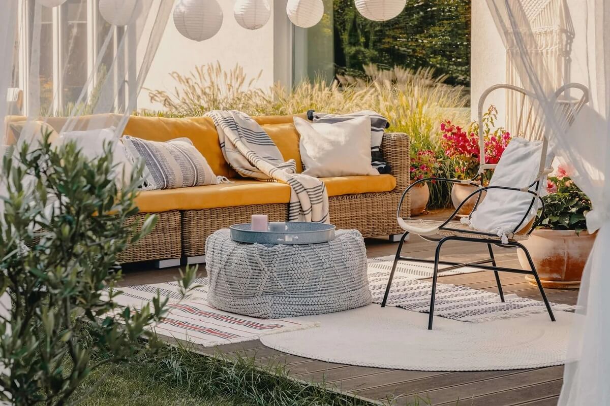Style a Boho-Inspired Outdoor Space