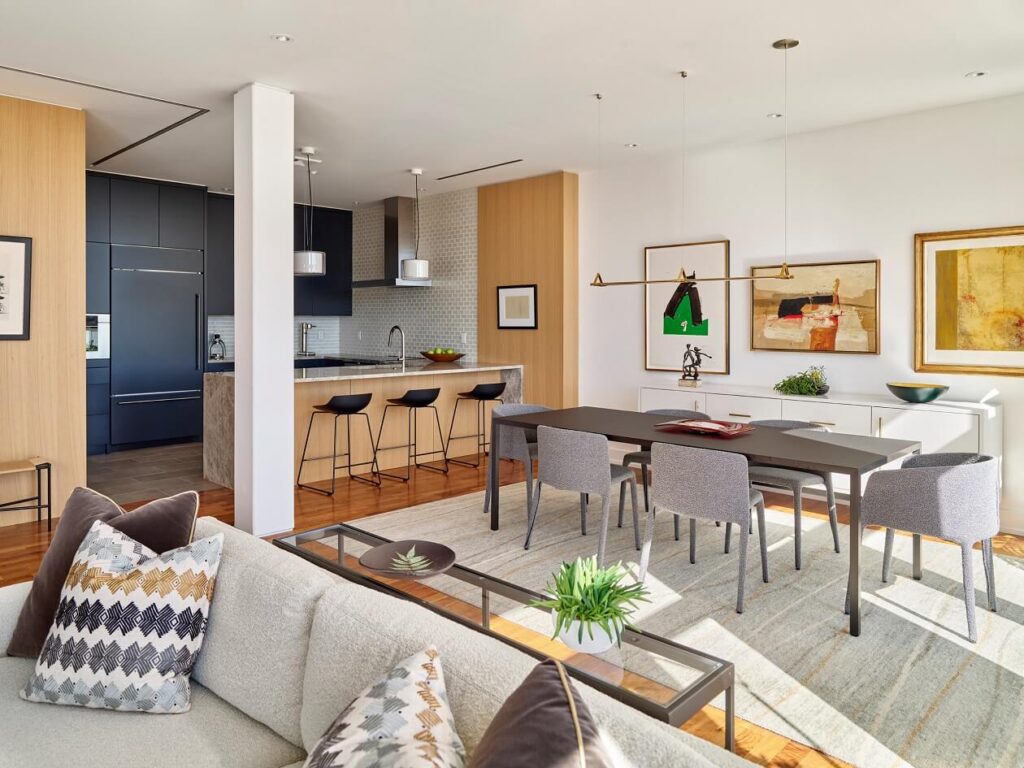 Styling an Open Plan Living Space.