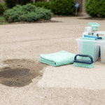 Remove Grease Stains from Concrete Surfaces